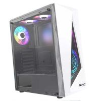 Boost Jaguar RGB Mid-Tower ATX Case White With Free Delivery On Installment ST