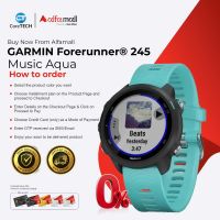 GARMIN - Forerunner® 245 - Music Aqua - Installment By CoreTECH | Same Day Delivery For Selected Area Of Karachi