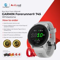 GARMIN - Forerunner® 745 - Whitestone - Installment By CoreTECH | Same Day Delivery For Selected Area Of Karachi
