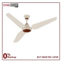 GFC Iconic Model 30 Watt Ceiling Fan 56 Inch superior finishing Energy Efficient Electrical On Installments By OnestopMall