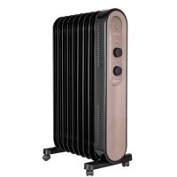 Gree Oil Filled Heater GEH22-2200G - 13 Fins 2200W Black ON INSTALLMENTS