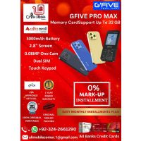 GFIVE PRO MAX | PTA Approved | 2.8 INCH Screen | Touch Keypad | On Easy Monthly Installments By ALI's Mobile