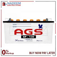 AGS SP130 85 AH 15 Plate Lead Acid without acid INSTALLMENT