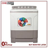 Super Asia Clean Wash (SA-242) Semi-Automatic Washing Machine - 8 Kg Without Installments