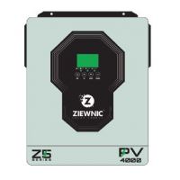 Ziewnic Z5 SERIES 3.2 (KVA) PV4000 6G Solar Hybrid Inverter ON/OFF/MKS/KS Solar 100% Pure Sine Wave Solar Inverter B2B