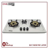 Hanco Model 205 Hob Brass Burner Stainless Steel Auto Ignition Stove On Installments By OnestopMall