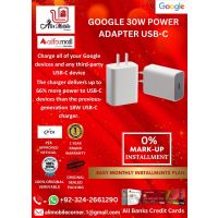 GOOGLE 30W (USB C) Universal 2 Pin Charger On Easy Monthly Installments By ALI's Mobile