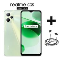 Realme C35 - 4GB RAM - 128GB ROM - Glowing Green - (Installments) + Free Handsfree - Pak Mobile