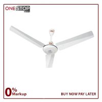 GFC Deluxe Model AC DC Ceiling Fan 56 Inch High quality Energy Efficient Electrical On Installments By OnestopMall