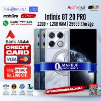 Infinix GT 20 Pro | 12GB RAM | 256GB Storage | 12 Months Installment | PTA Approved | 1 Year Warranty | The Original Bro Mobiles