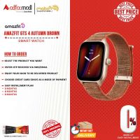 Amazfit GTS 4 Large AMOLED Display & Lightweight Design Smartwatch Mobopro1-Installment