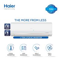 Haier Inverter AC (1.0 Ton) HSU-12LFCB/013USDC (W) - Free Installation + UPS Enabled + Self Cleaning + 67% Energy Saving - ON INSTALLMENT