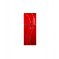 Haier Refrigerator 438 EPRW Red - On Installment
