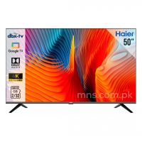 Haier H50K800UX/801UX 50 inch 4K UHD Google LED TV, 2gb/32gb, Full Screen Display, Android latest version - On Installments