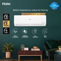 Haier Split Ac 1.5 ton Triple Inverter Heat & Cool HSU-18HFC |non installments|