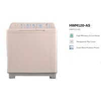Haier Twin Tub Semi Automatic Washing Machine HWM 120-AS - Installments