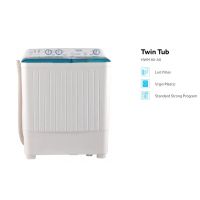 Haier Twin Tub Semi Automatic Washing Machine HWM 80-AS - Installments