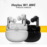 HAYLOU W1 ANC True Wireless Earbuds -45dB ANC Bluetooth 5.3 Headset Premium Hi-Fi Sound 35-hour Battery Life Wireless Headphones - ON INSTALLMENT