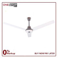 Super Asia Jazz Model 56 Inch Ceiling Fan High Pressure Die Casted Aluminum Body Prepared on CNC Machines On Installments By OnestopMall