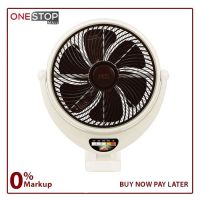 GFC Louver Bracket Fan 14 Inch revolving grill options Energy efficient Electrical On Installments By OnestopMall