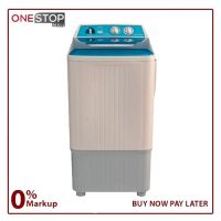 Haier HWM-80-60 Semi Automatic Single Tub Washing Machine Capacity 8KG Powerful Motor On Installments By OnestopMall