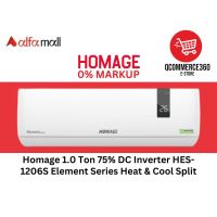 Homage 1.0 Ton 75% DC Inverter HES-1206S Element Series Heat & Cool Split (Installment) - QC