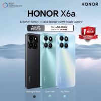 HONOR MOBILE X6A 4GB+128GB 5200mAh BATTERY TRIPPLE CAMERA 1 YEAR REPLACEMENT WARRANTY BY INOVI TECHNOLOGIES