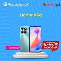 Honor X6a ( 4GB - 128GB ) - Easy Monthly Installment - PTA Approved - Priceoye