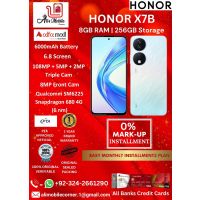 HONOR X7B (8GB RAM & 256GB ROM) On Easy Monthly Installments By ALI's Mobile