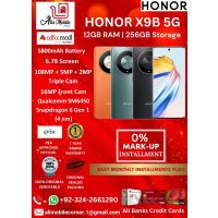 HONOR X9B 5G (12GB RAM & 256GB ROM) On Easy Monthly Installments By ALI's Mobile