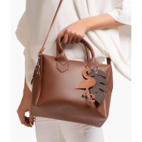 RTW Creation - Horse brown mini bowling bag