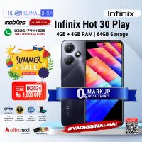 Infinix Hot 30 Play 4GB RAM 64GB Storage | PTA Approved | 1 Year Warranty | Installment - The Original Bro