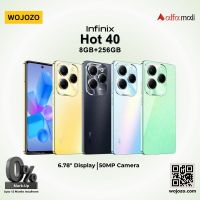 Infinix Hot40 (08-256) PTA Approved with One Year Official Warranty on Installments