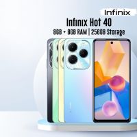 Infinix Hot 40 8GB RAM 256GB Storage | PTA Approved | 1 Year Warranty | Installment Upto 12 Months - The Game Changer