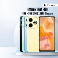 Infiinix Hot 40i 8GB RAM 128GB Storage | PTA Approved | 1 Year Warranty | Installments Upto 12 Months - The Game Changer