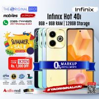 Infinix Hot 40i 8GB RAM 128GB Storage | PTA Approved | 1 Year Warranty | Installment Upto 12 Months - The Original Bro