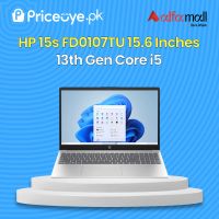 HP 15s FD0107TU 15.6 Inches 13th Gen Core i5 1335u Win 11 (8GB - 512GB) | Available On Easy Installments | PriceOye 