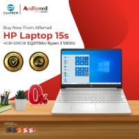 HP Laptop 15S-EQ2179AU AMD Ryzen 3 5300U, 4GB-256GB, Installment By CoreTECH | Same Day Delivery For Selected Area Of Karachi