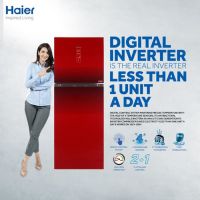Haier Digital Inverter Refrigerator HRF 306 IDB/IDR (With Turbo Fan) - Installments
