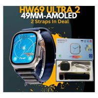 HW69 Ultra 2 Smart Watch Amoled-49MM - ON INSTALLMENT