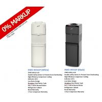 Homage HWD-49332P Single Tap with Refrigerator cabinet Plastic Water Dispenser White and Black Color Free Shipping On Installment 