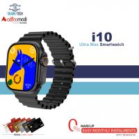 i10 Ultra Max Bluetooth Calling Smart Watch 49mm 2.3” inch Black - Installment - SharkTech