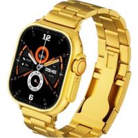 Apple Logo Gold Series Ultra Smart Watch + On Installment