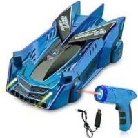 Dcenta RC Climbing Car for Kids Remote Control Car Dual Modes Infrared Ray Guided Race Car Rechargeable Mini Toy Vehicles with Lights