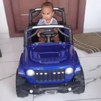 Electric Ride on Jeep for Kids with Music, Led Lights, Swing, Bluetooth Remote and 12V Battery Operated Car for1 to 4 Years Children to Drive On Installment (Upto 12 Months By Homecart With Free Delivery & Free Surprise Gift & Best Price In Pakistan