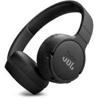 JBL Tune 670NC Wireless Headphones, Adaptive Noise Cancelling with Smart Ambient, Bluetooth 5.3, JBL Pure Bass Sound - Black (Installment)
