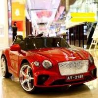 Bentley New Continental GT – Kids Ride On Car Battery Powered RC Remote Control Car – Wine Red Paint Color AT-2188