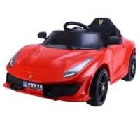 Electric M6 Ferrari Ride on Car for Kids with Rechargeable Battery Music Lights Baby Toy Car with Remote Control Racing Car Ride on Motor Car for Kids (Red)