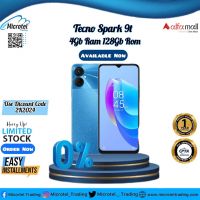 Tecno Spark 9T 4-128GB Brand New Box Pack Official PTA APPROVED_On Installment