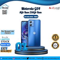 MOTOROLA G54 5G 8-256GB BRAND NEW BOX PAXK OFFICIAL PTA APPROVED WITH 1YEAR WARRANTY_ON INSTALLMENT